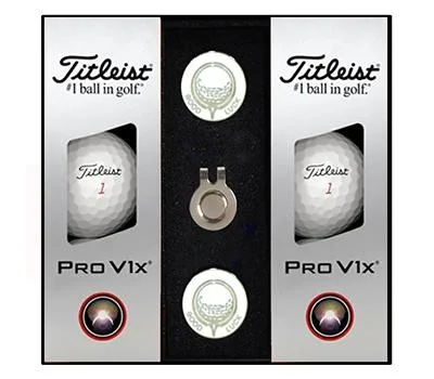 타이틀리스트 PRO V1x 6구 볼마커 2조세트