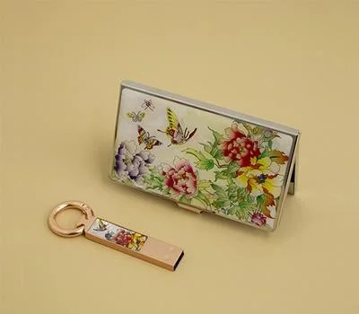 자개 USB명함세트 - 전통