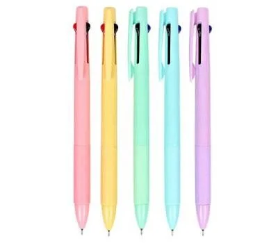 탑스파스텔 3색볼펜