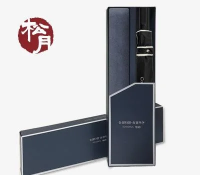 송월 수건1P 2단 폰지바이어스우산 선물세트
